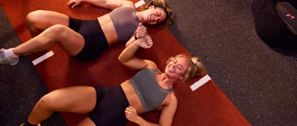 Hyrox Ladies Resting