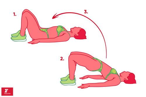 Glute bridges