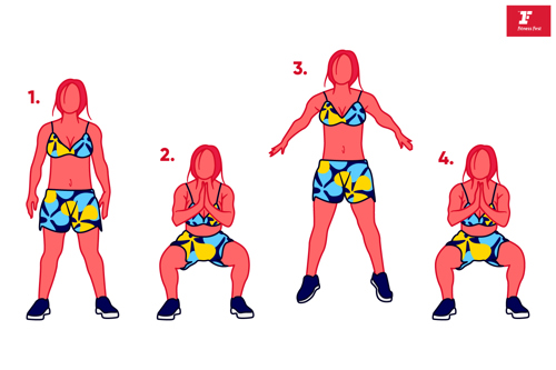 Jump squats